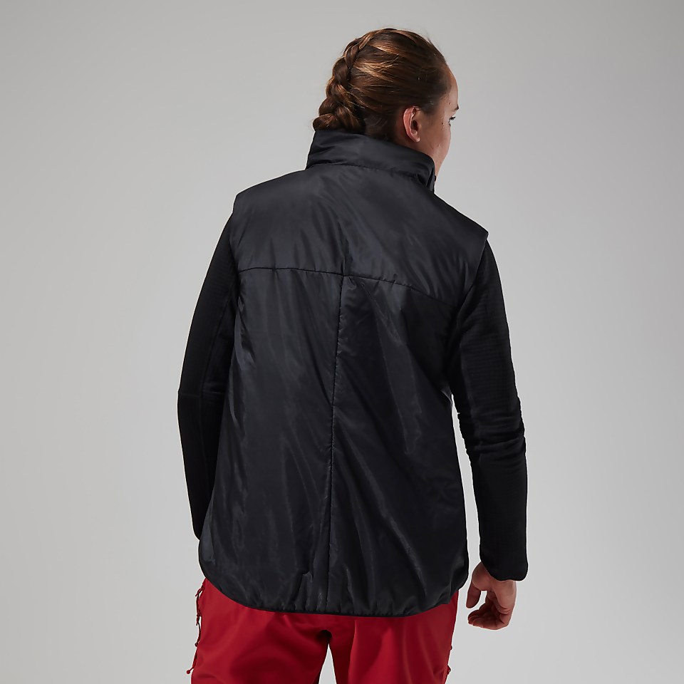 MTN Arete Synthetische Weste für Damen - Grau/Schwarz