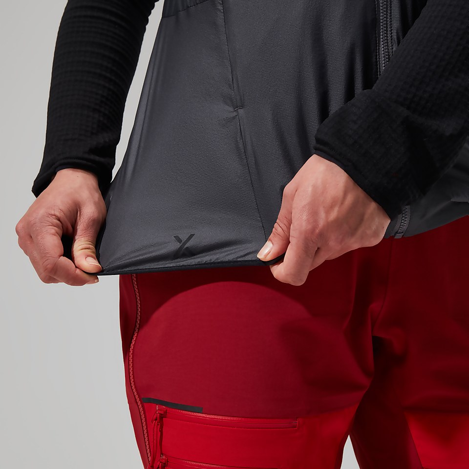 MTN Arete Synthetische Weste für Damen - Grau/Schwarz