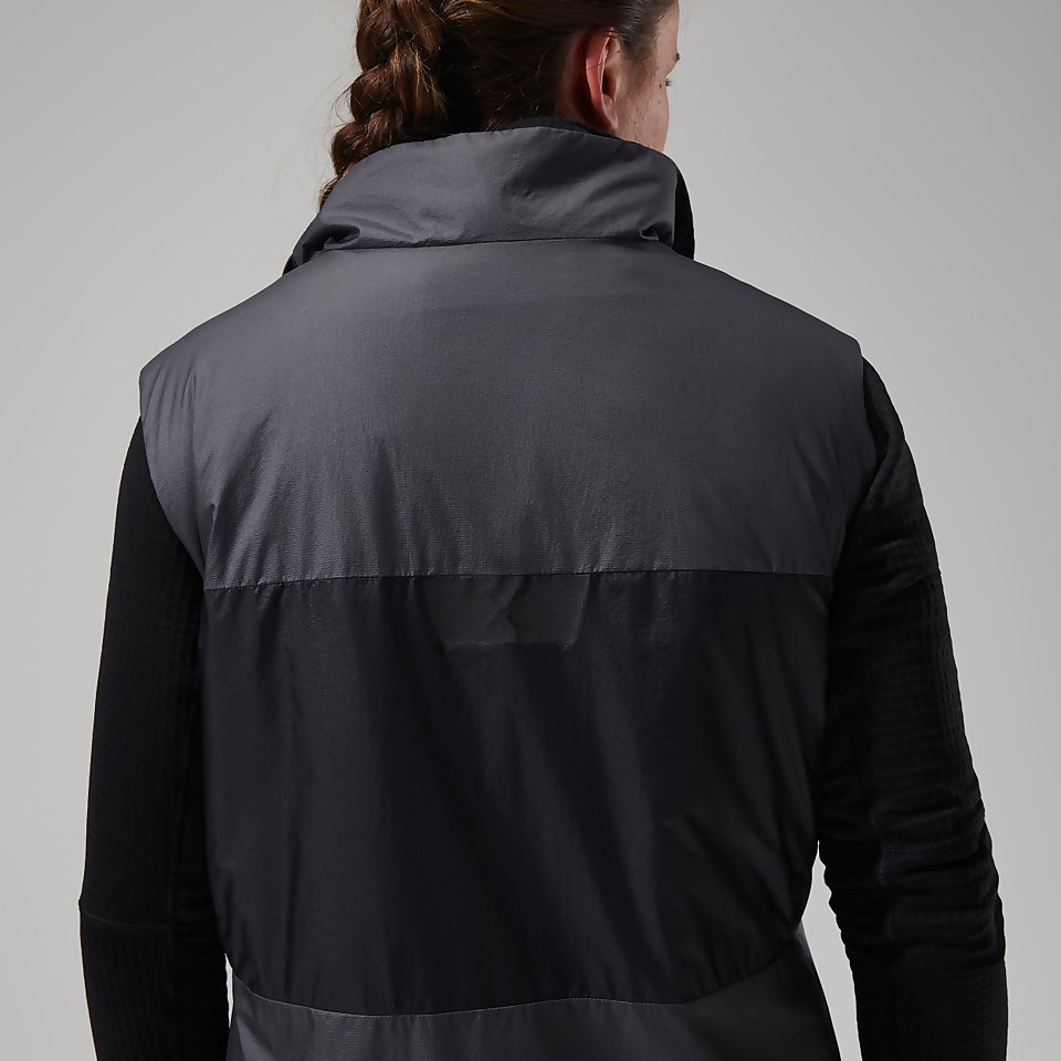 MTN Arete Synthetische Weste für Damen - Grau/Schwarz