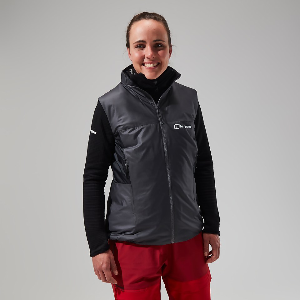 MTN Arete Synthetische Weste für Damen - Grau/Schwarz