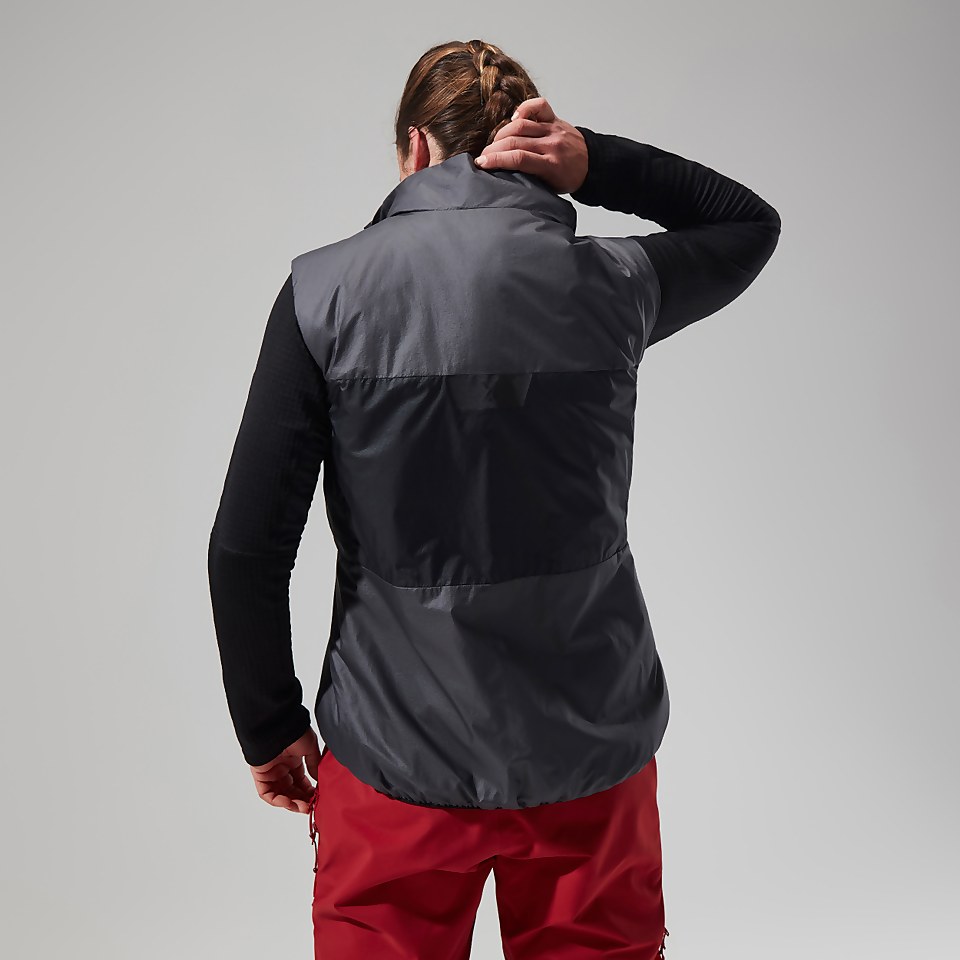 MTN Arete Synthetische Weste für Damen - Grau/Schwarz