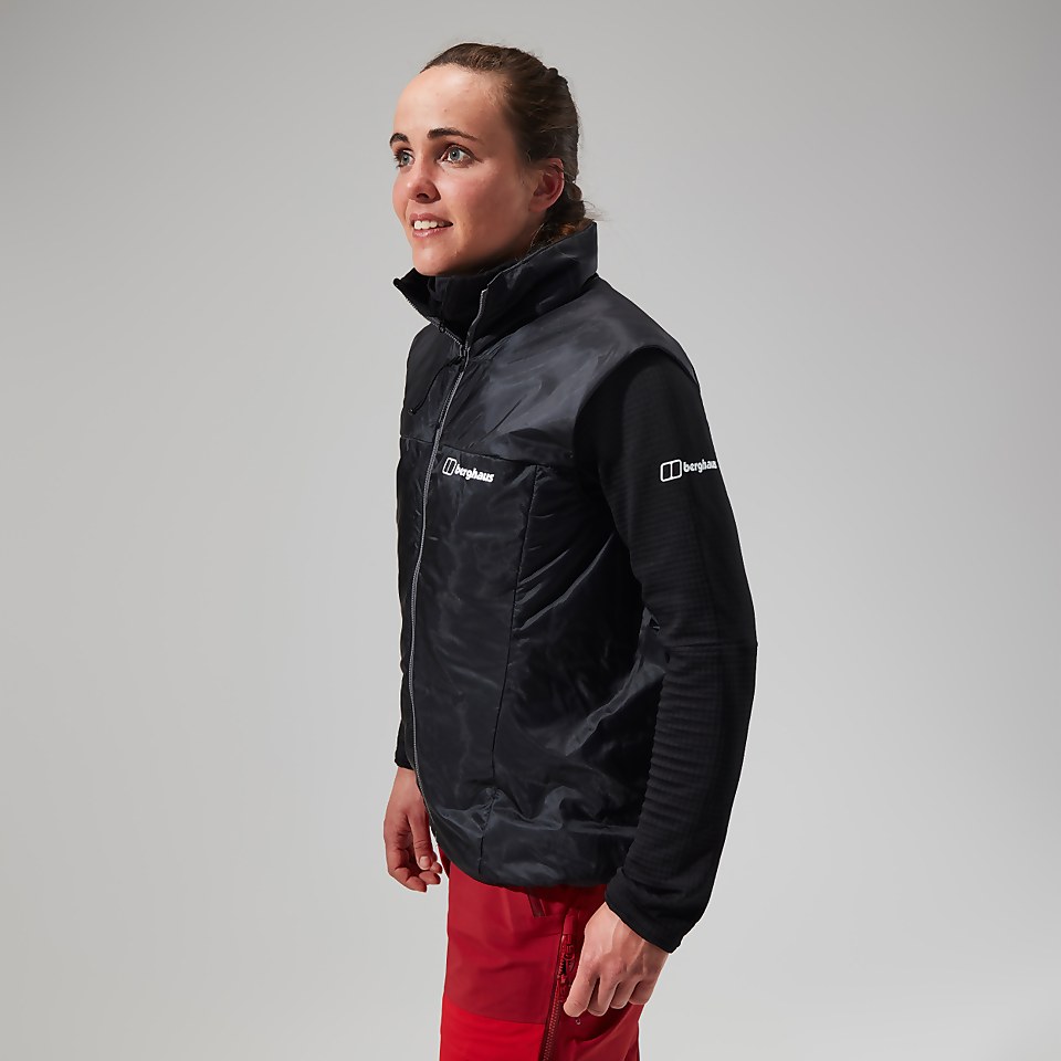MTN Arete Synthetische Weste für Damen - Grau/Schwarz