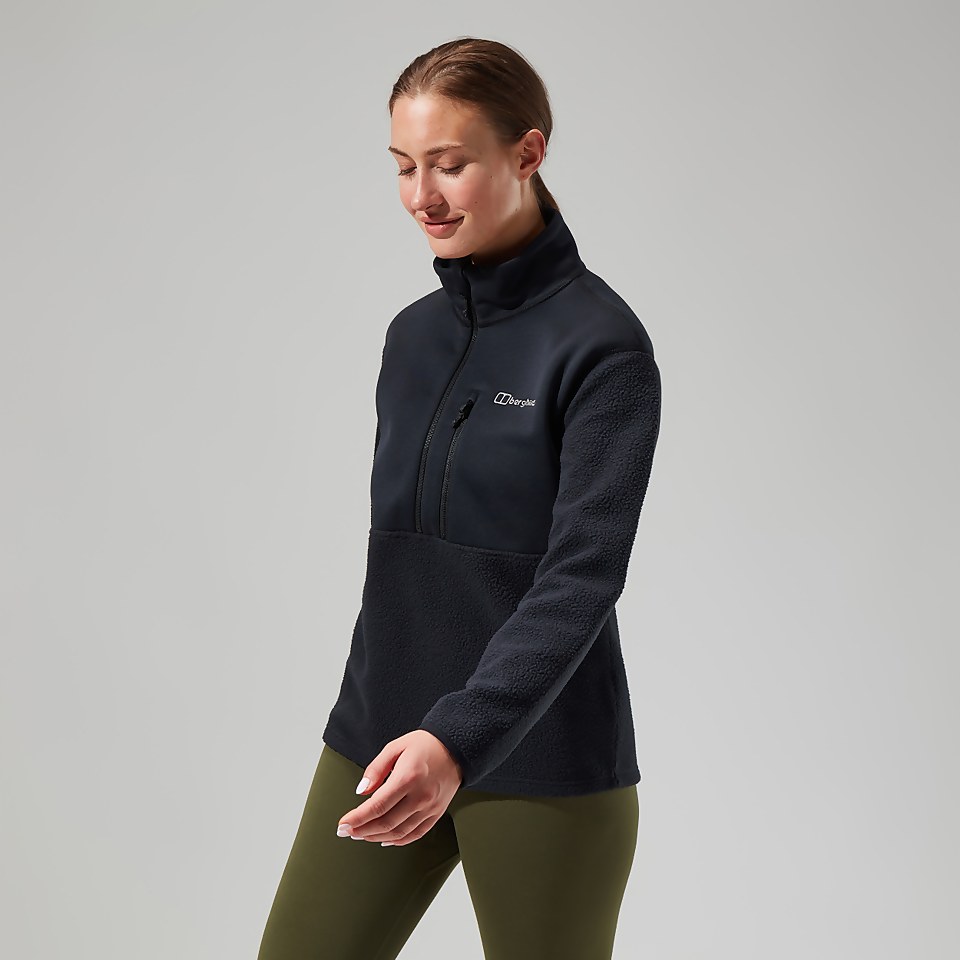 Women's Fadley Half Zip Fleece - Black
