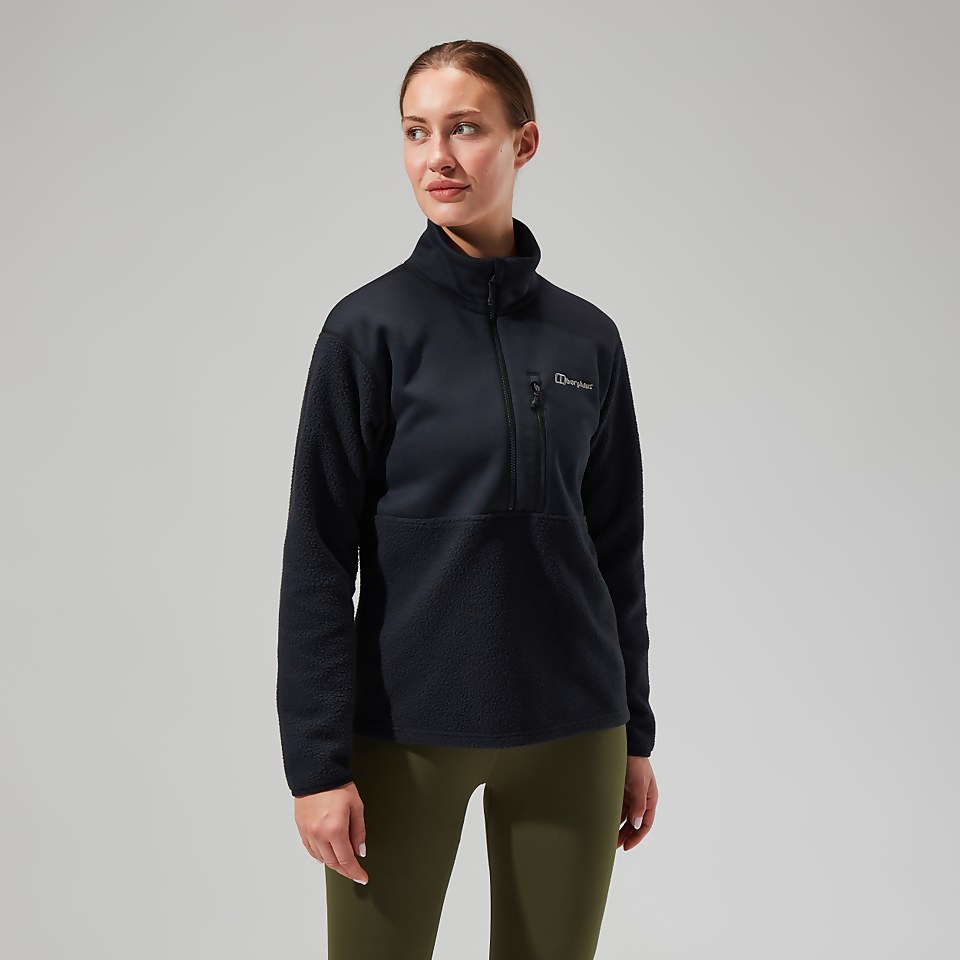 Women's Fadley Half Zip Fleece - Black