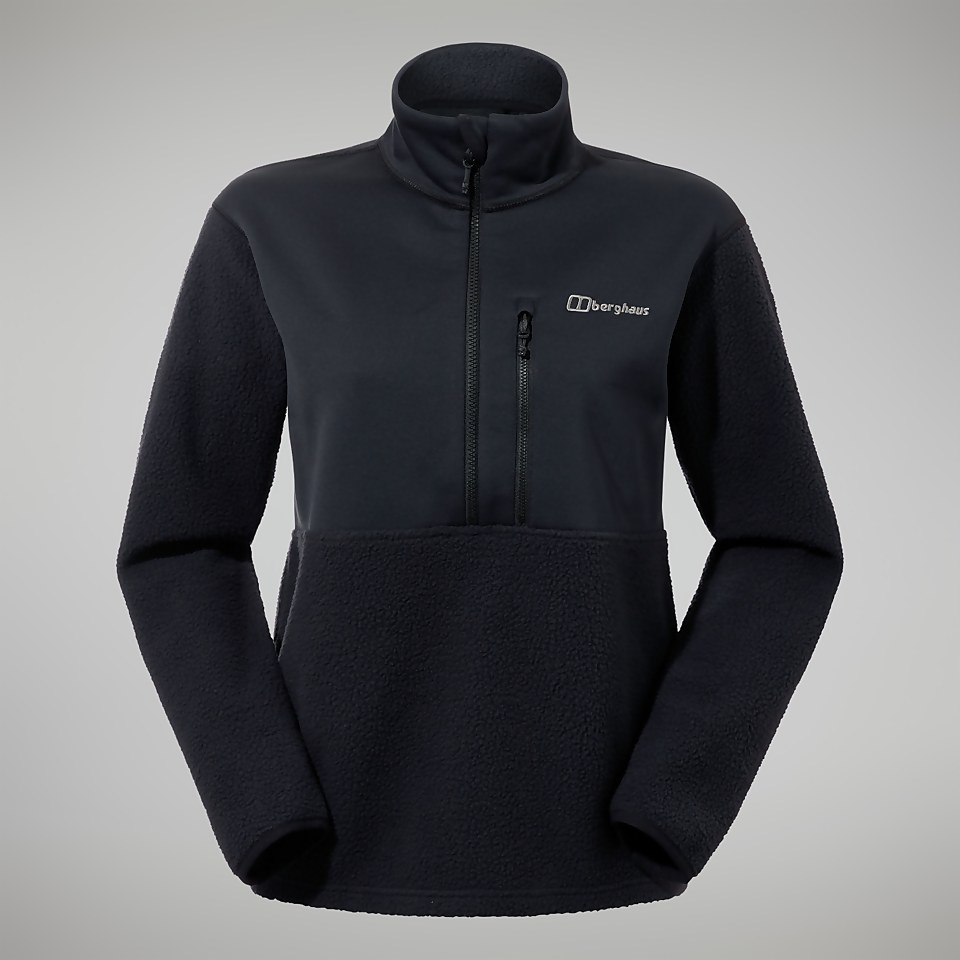 Women's Fadley Half Zip Fleece - Black