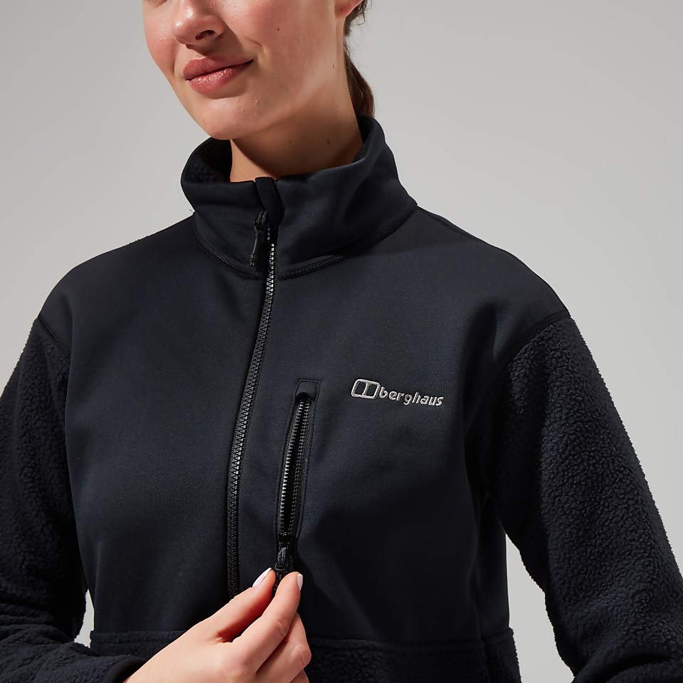 Women's Fadley Half Zip Fleece - Black