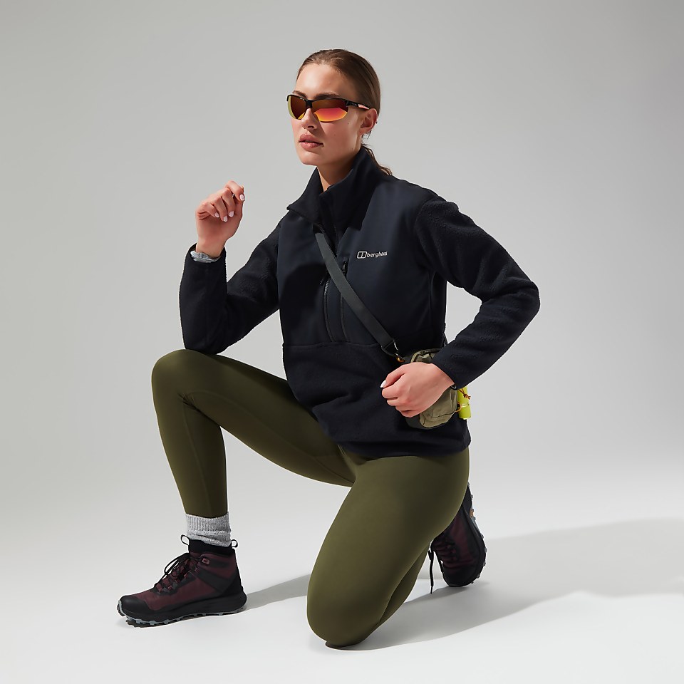 Women's Fadley Half Zip Fleece - Black