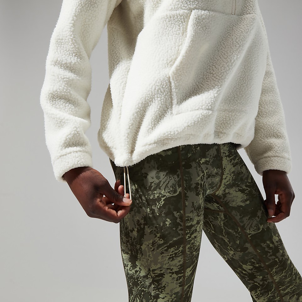 Women's Hawksker Half Zip Fleece - Natural