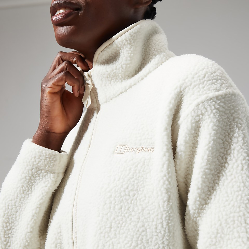 Women's Hawksker Half Zip Fleece - Natural
