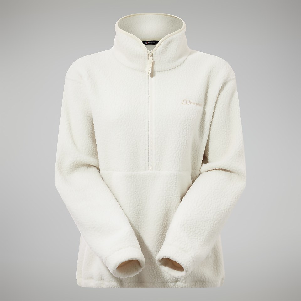 Women's Hawksker Half Zip Fleece - Natural