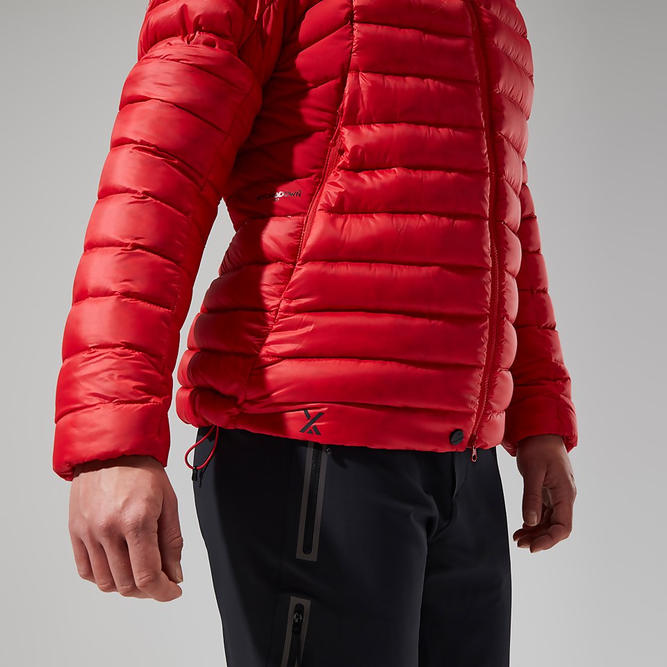 Women's MTN Seeker MW Down Hoody - Red