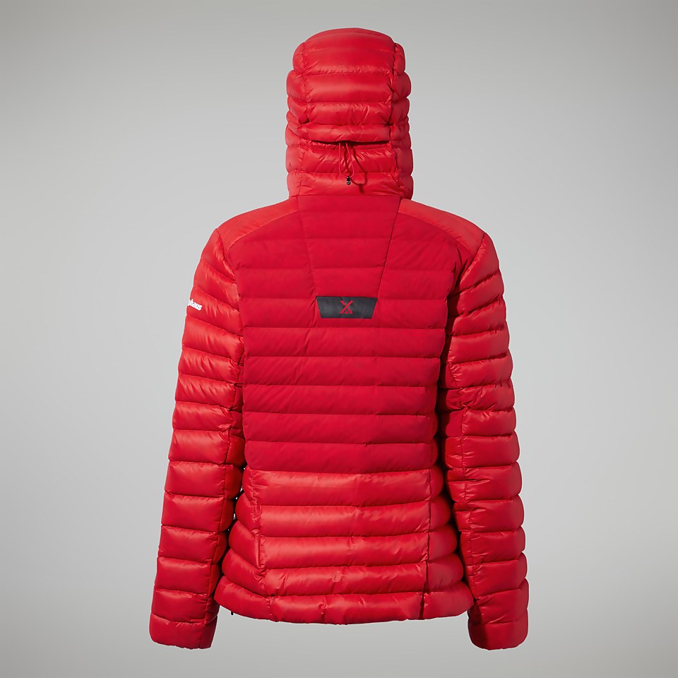 Women's MTN Seeker MW Down Hoody - Red