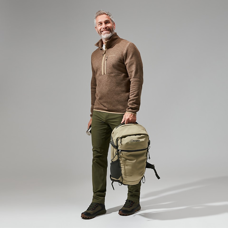Men's Carnell Half Zip - Natural