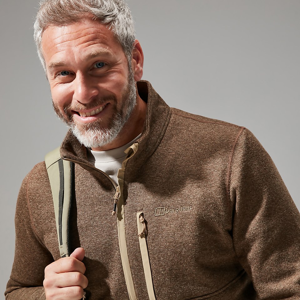 Men's Carnell Half Zip - Natural