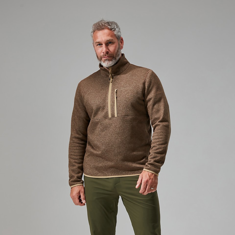 Men's Carnell Half Zip - Natural