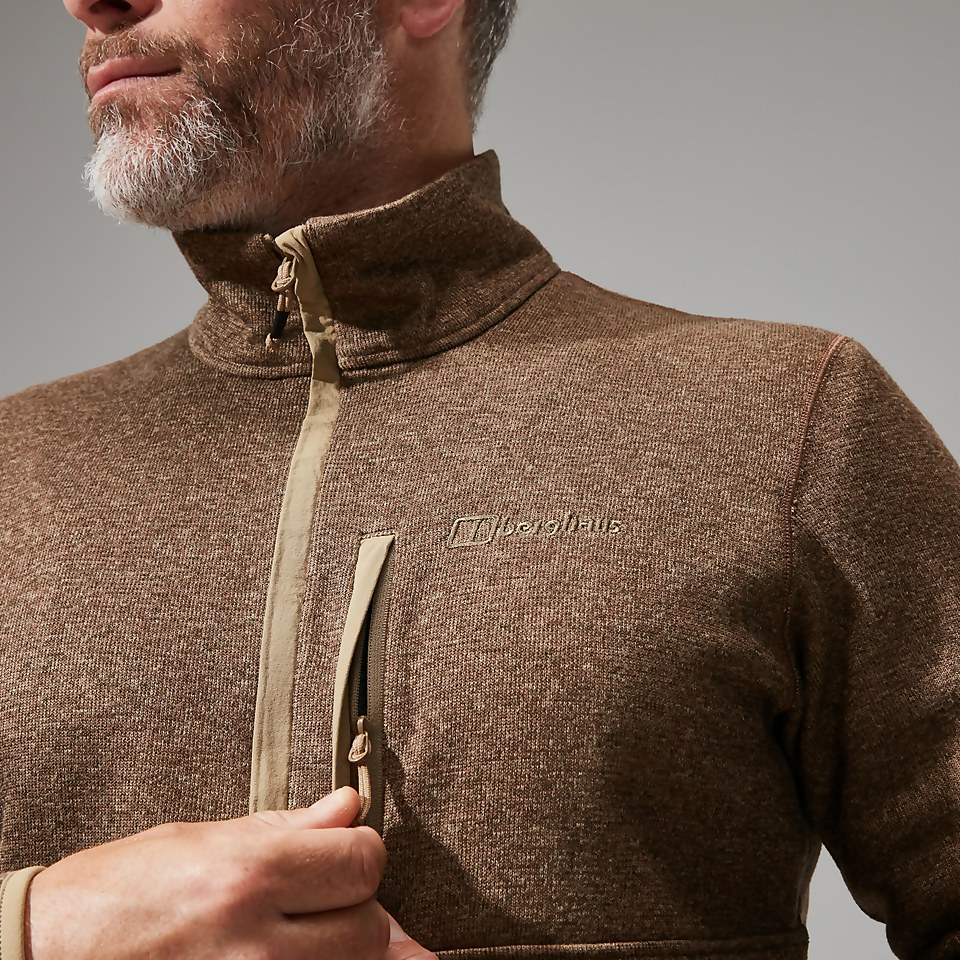 Men's Carnell Half Zip - Natural