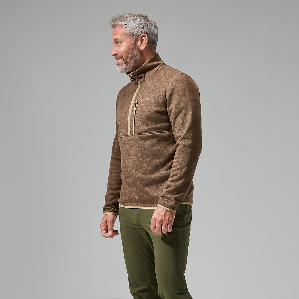 Men's Carnell Half Zip - Natural