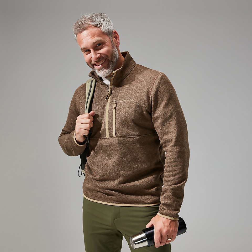 Men's Carnell Half Zip - Natural