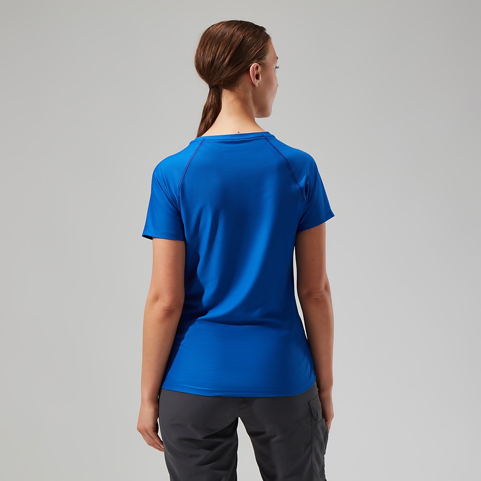 Women's 24/7 Tech Super Stretch Crew Tee - Blue