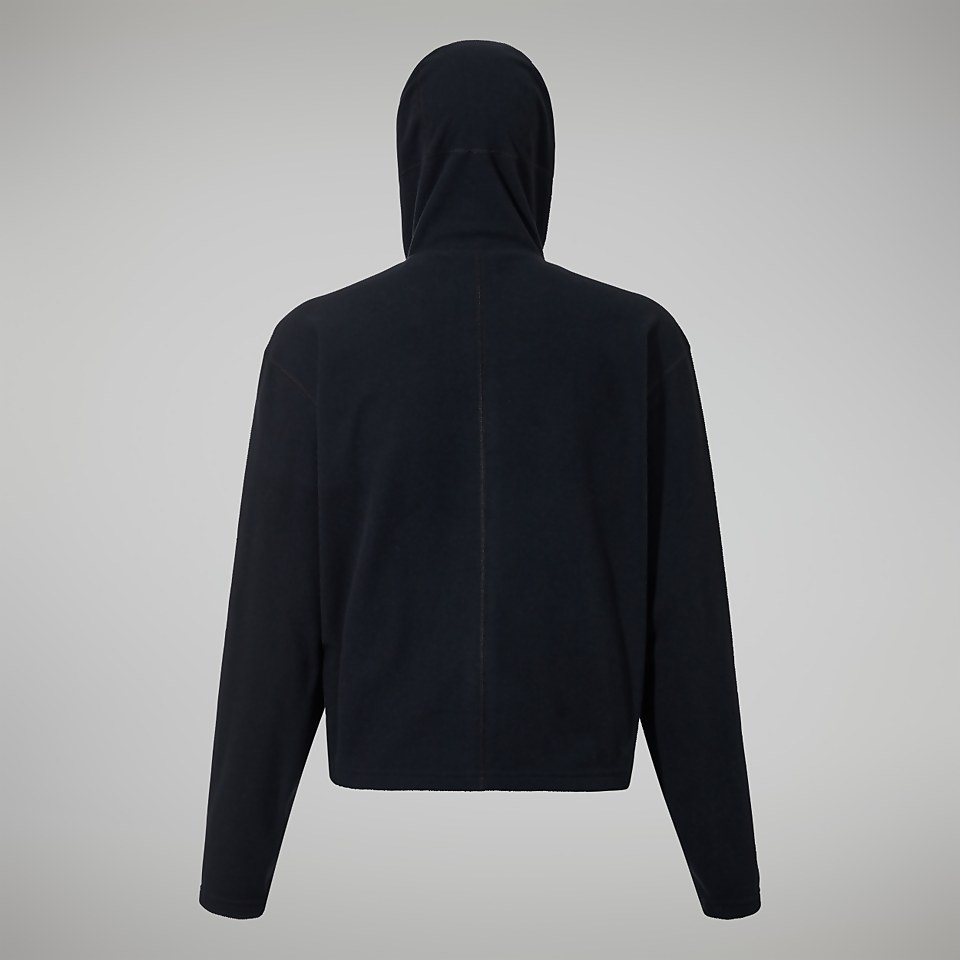 Women's Belleview Fleece Hooded Jacket - Black