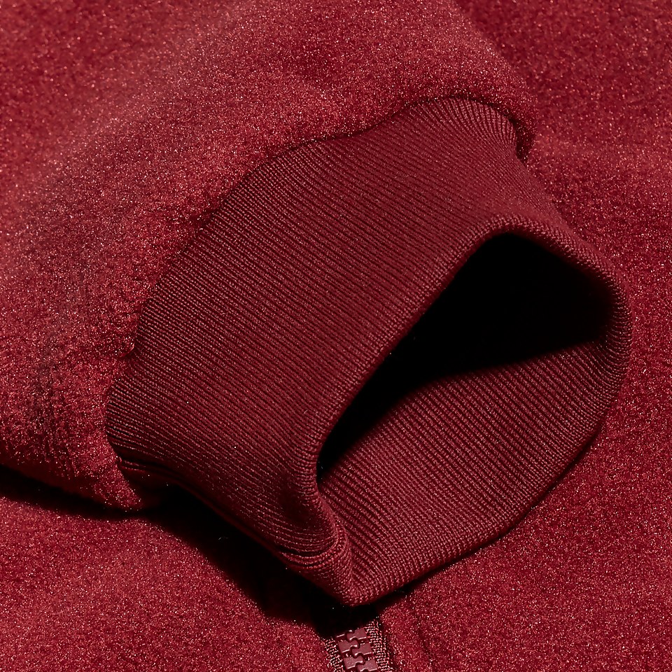 Prism Polartec KapuzenJacken für Herren - Dunkelrot