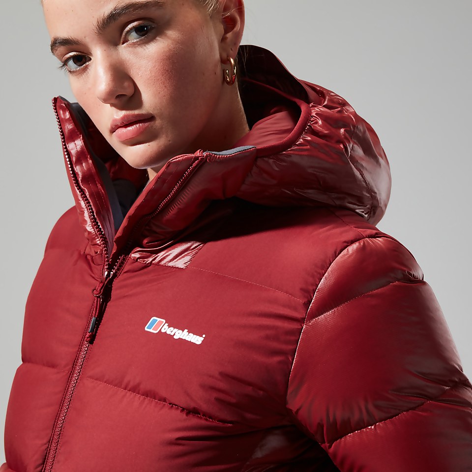 Women's Arkos Reflect Down Jacket - Dark Red