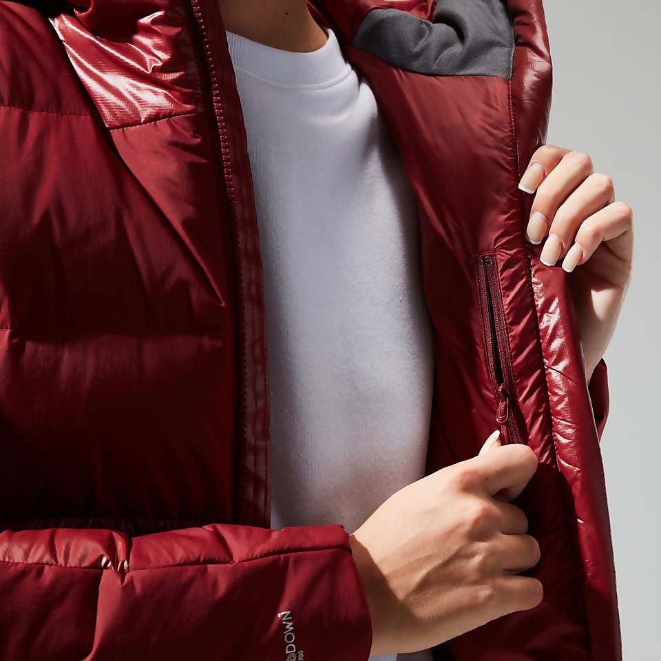 Women's Arkos Reflect Down Jacket - Dark Red