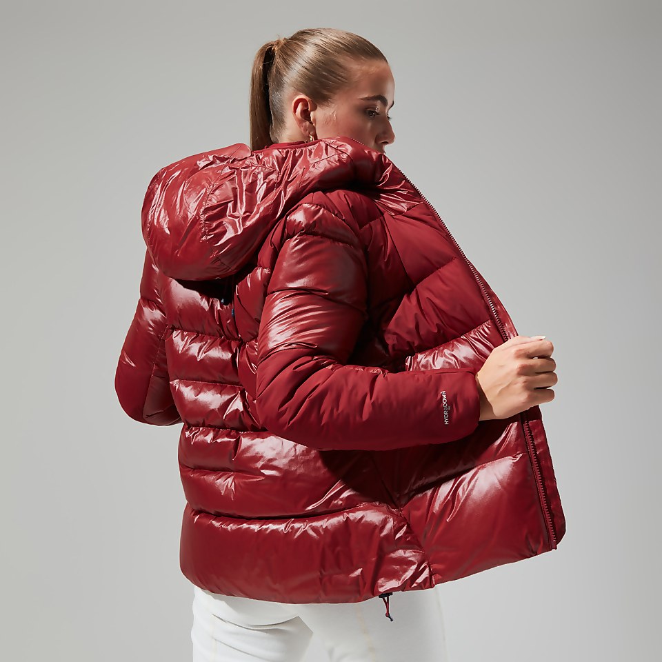 Women's Arkos Reflect Down Jacket - Dark Red