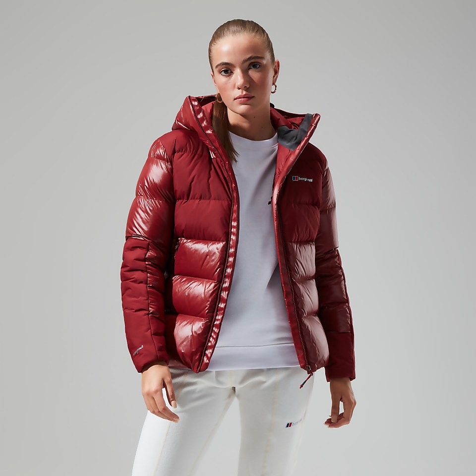 Women's Arkos Reflect Down Jacket - Dark Red