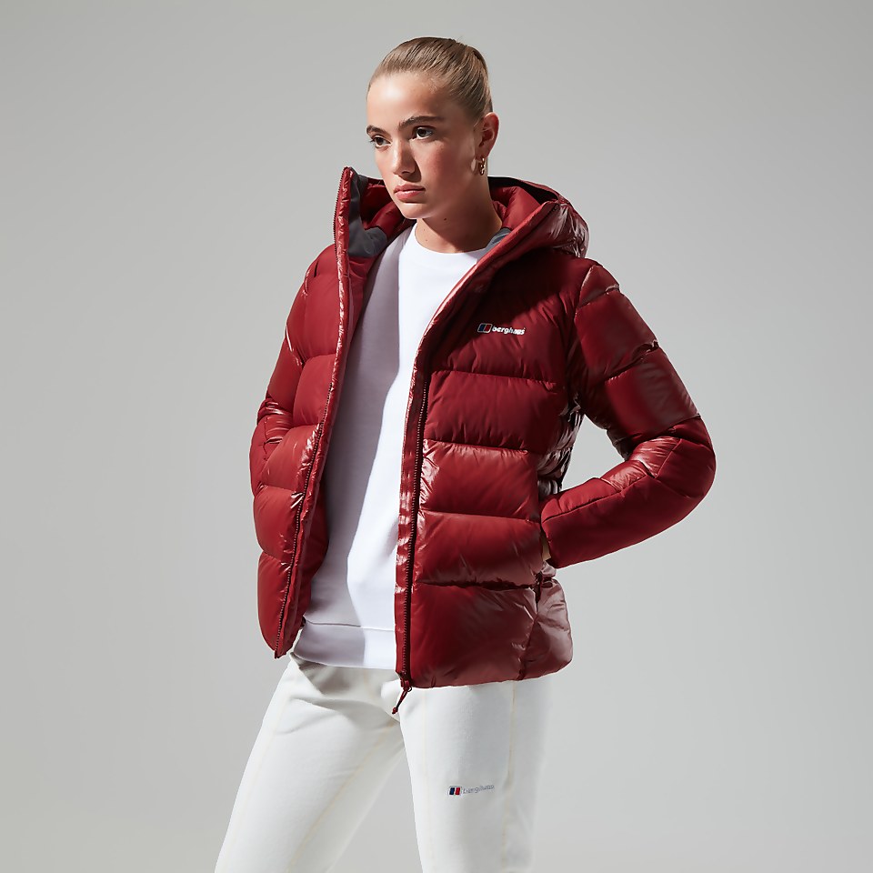 Women's Arkos Reflect Down Jacket - Dark Red
