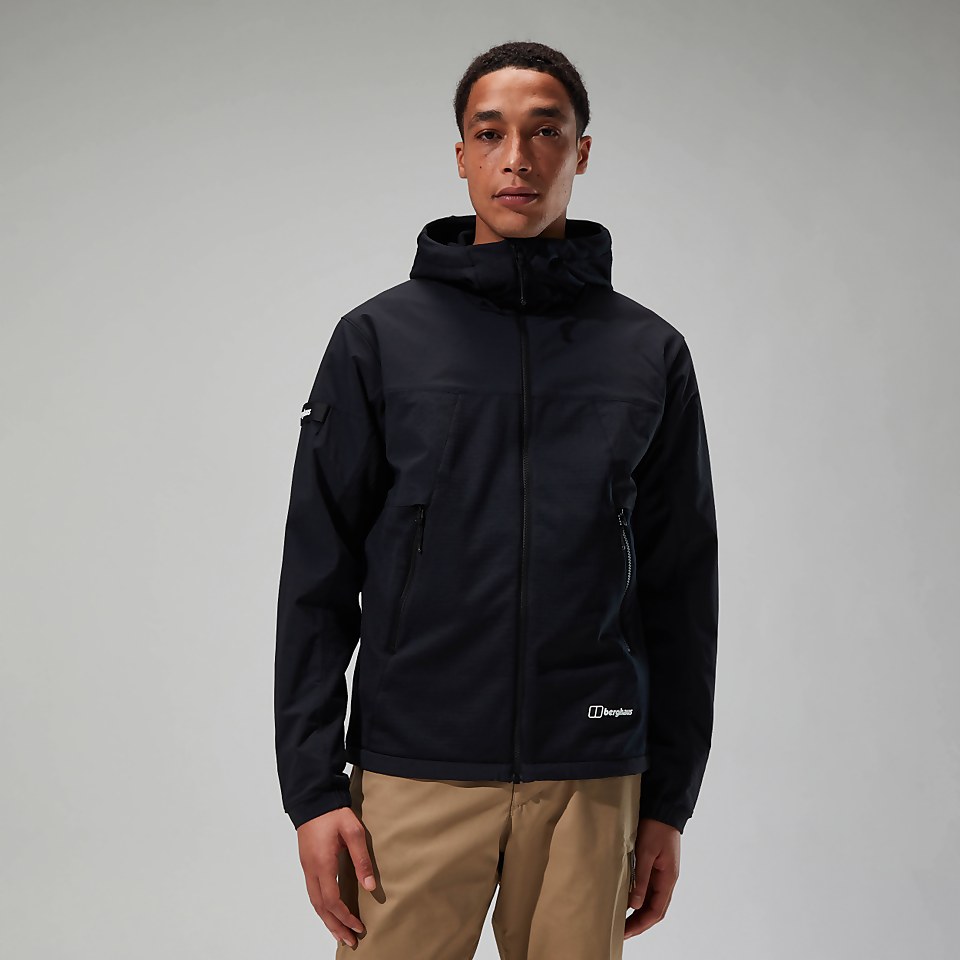 Men's Benwell Hooded Jacket - Black