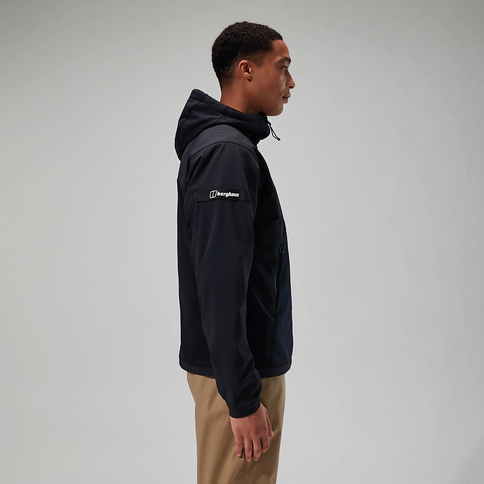 Men's Benwell Hooded Jacket - Black