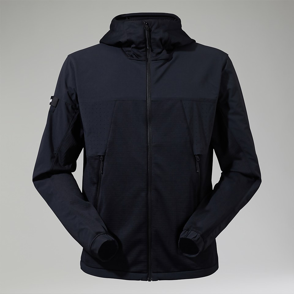 Men's Benwell Hooded Jacket - Black