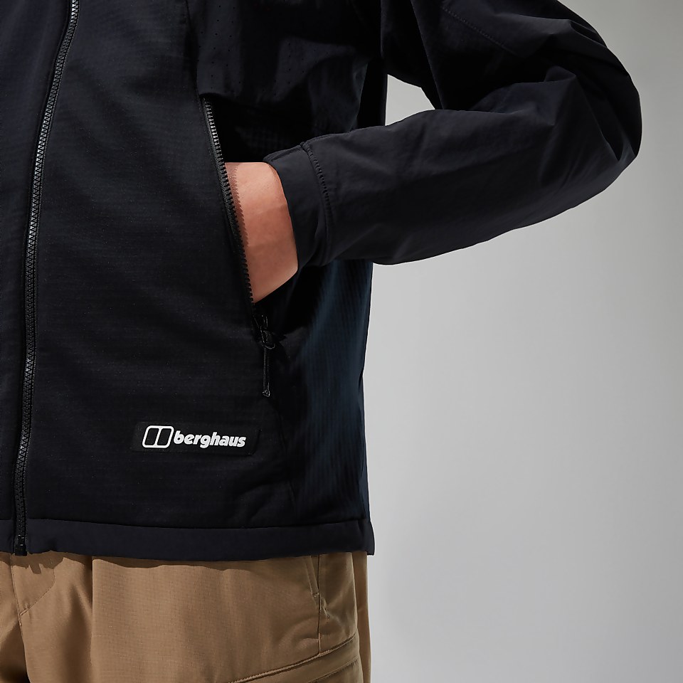 Men's Benwell Hooded Jacket - Black
