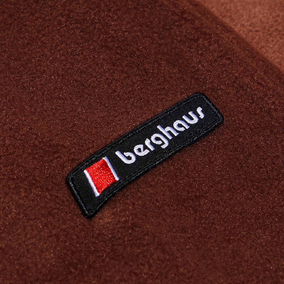 Unisex Oversized Fleece Pant - Dark Brown/Brown