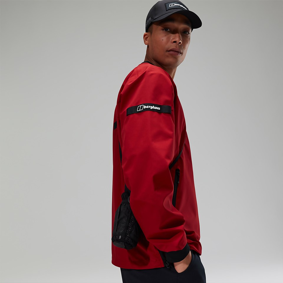 Men's Fenham Softshell Crew - Dark red