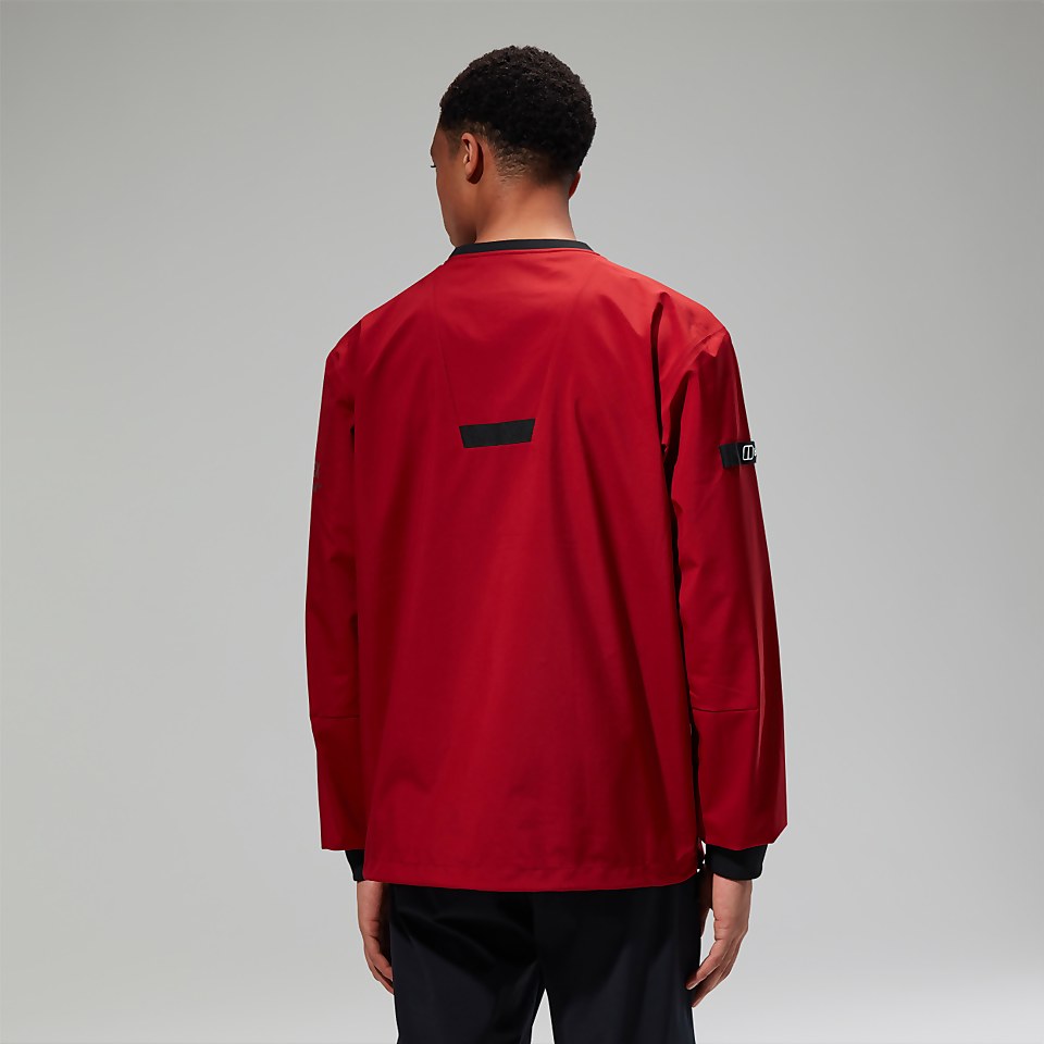 Men's Fenham Softshell Crew - Dark red