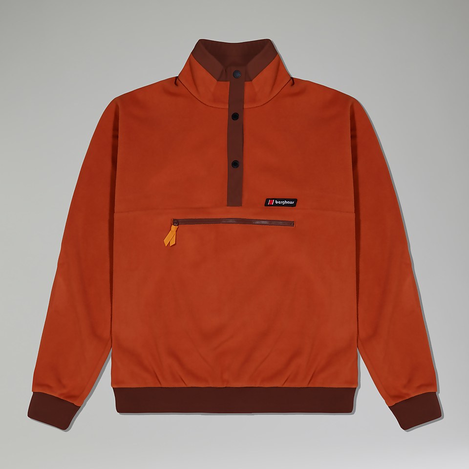 Unisex Polarplus Crew Fleece - Brown/Dark Brown