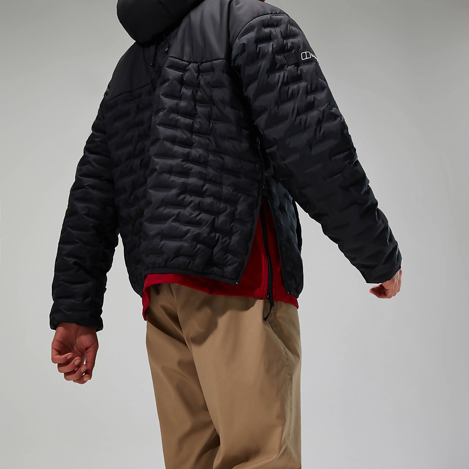 Men's Jesmond Insulated Smock Jacket - Black