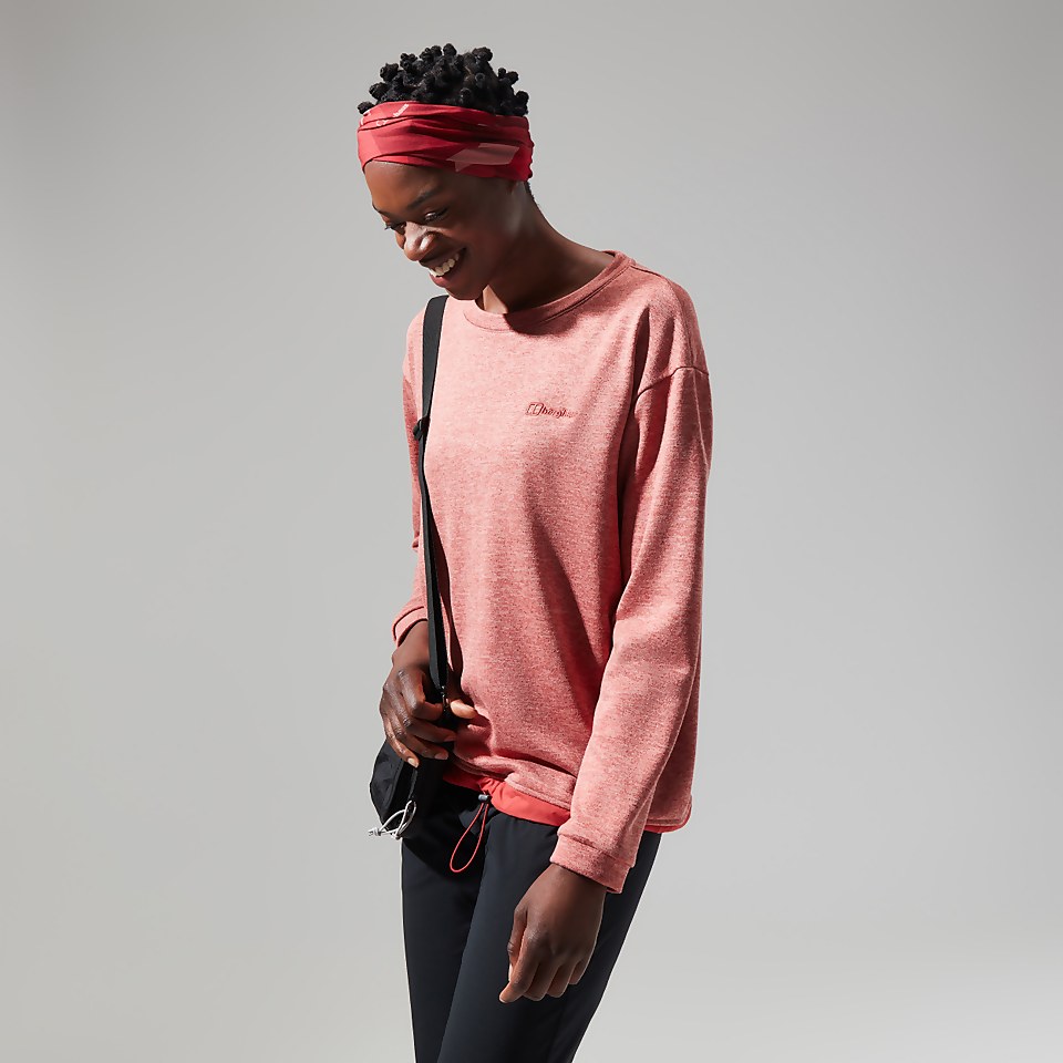 Wynlass Pullover für Damen - Rosa/Rot
