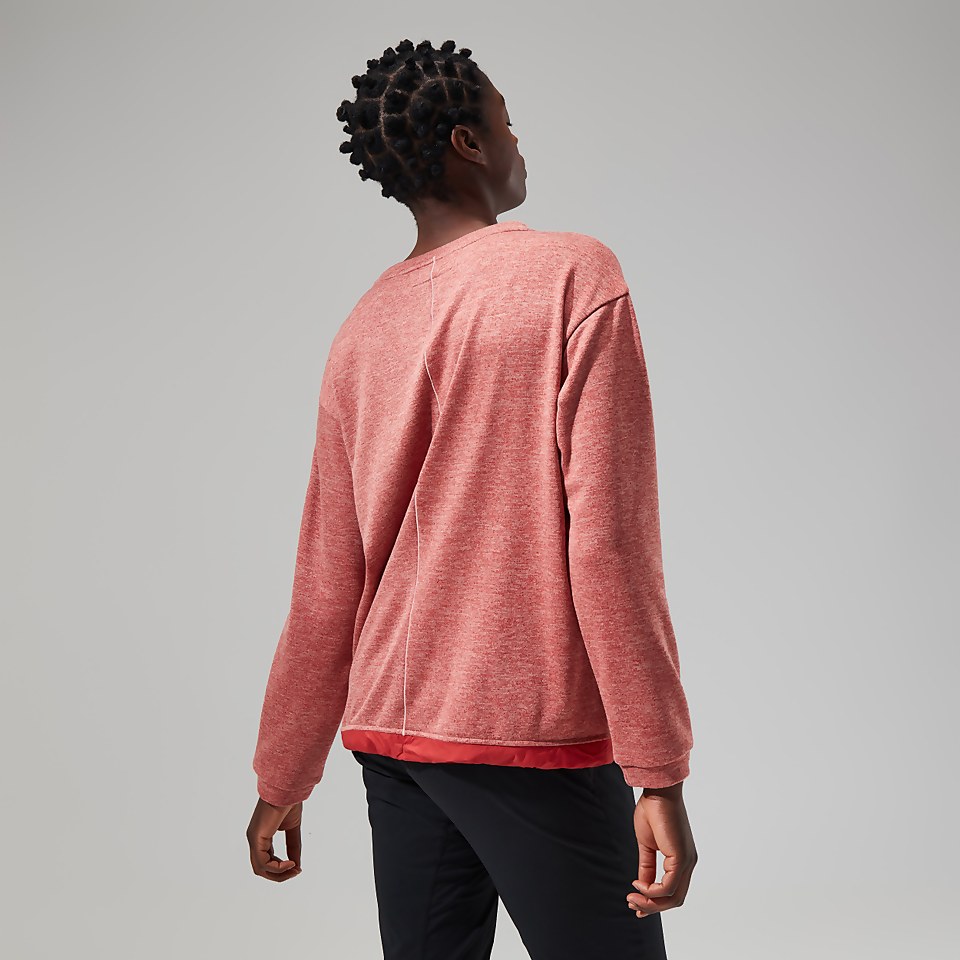 Wynlass Pullover für Damen - Rosa/Rot