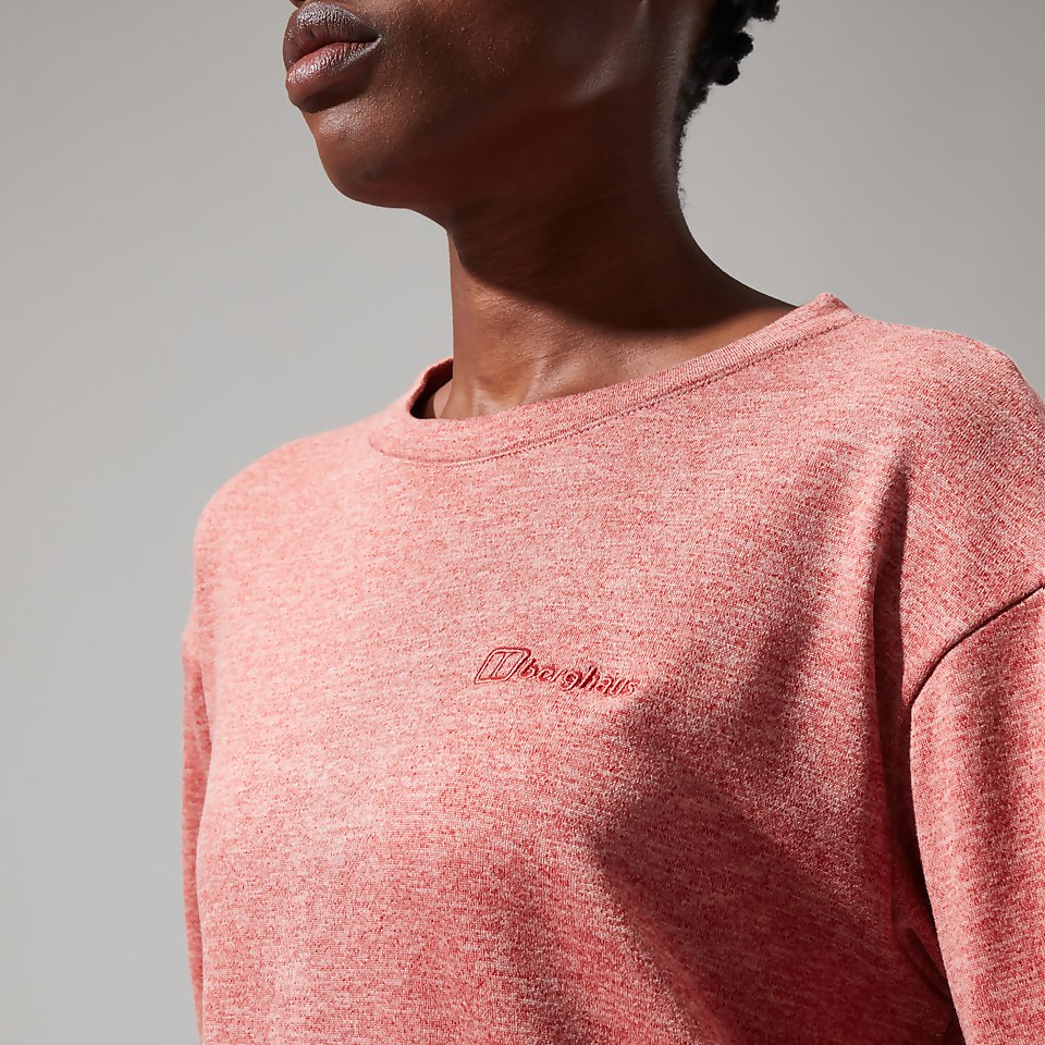 Wynlass Pullover für Damen - Rosa/Rot