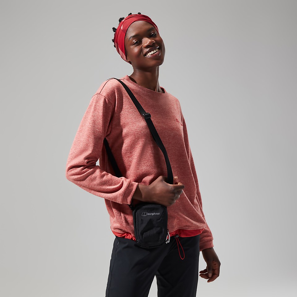 Wynlass Pullover für Damen - Rosa/Rot