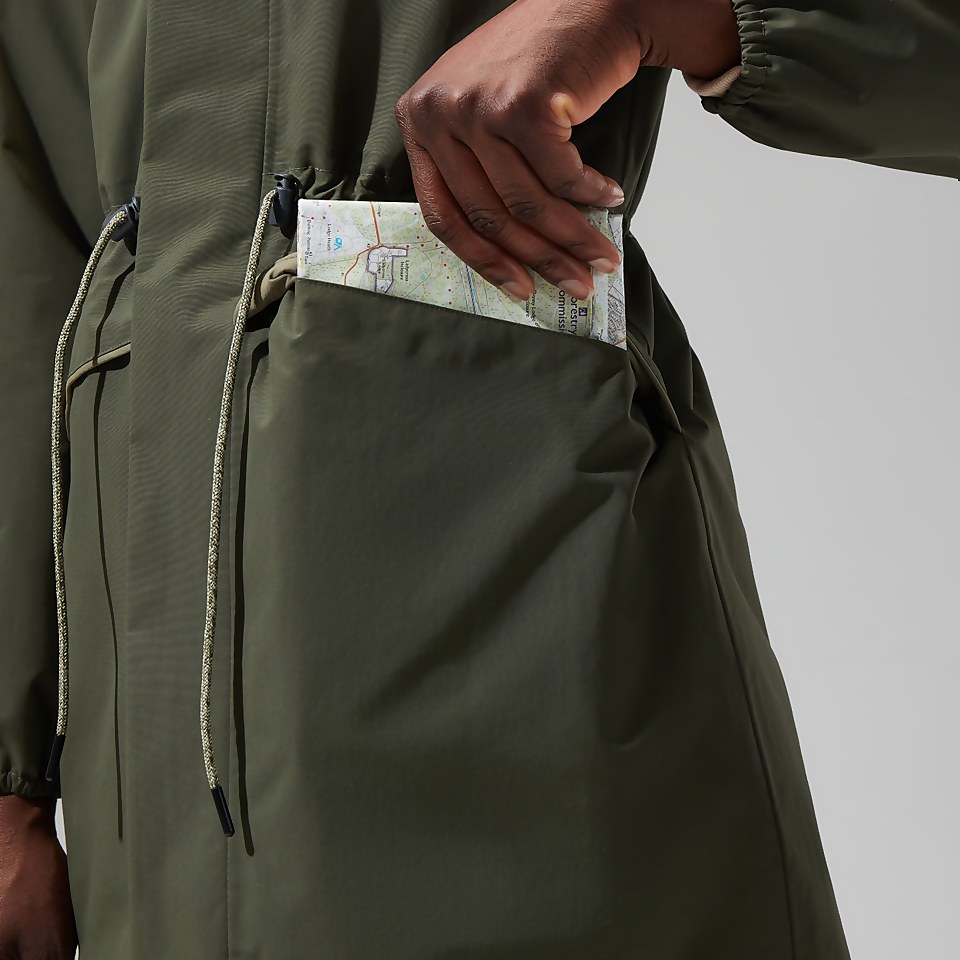 Women's Swirlhow Hooded Jacket - Green