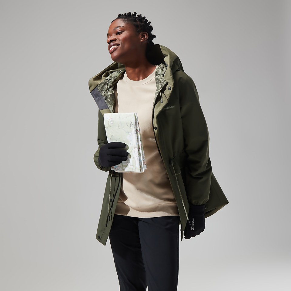 Women's Swirlhow Hooded Jacket - Green