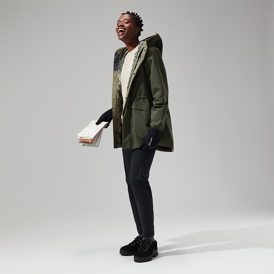 Women's Swirlhow Hooded Jacket - Green