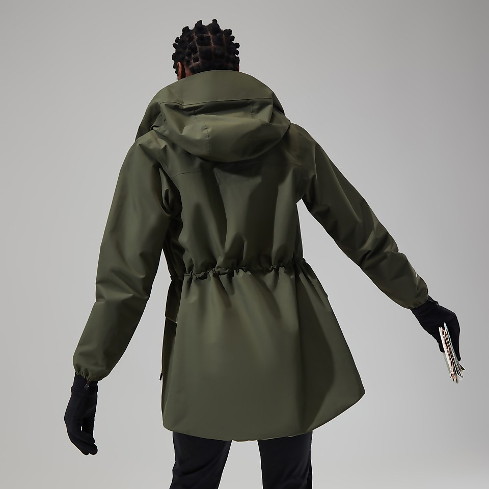 Women's Swirlhow Hooded Jacket - Green