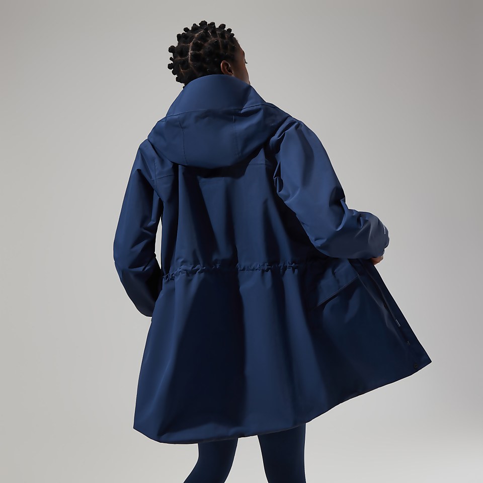 Women's Swirlhow Hooded Jacket - Dark Blue