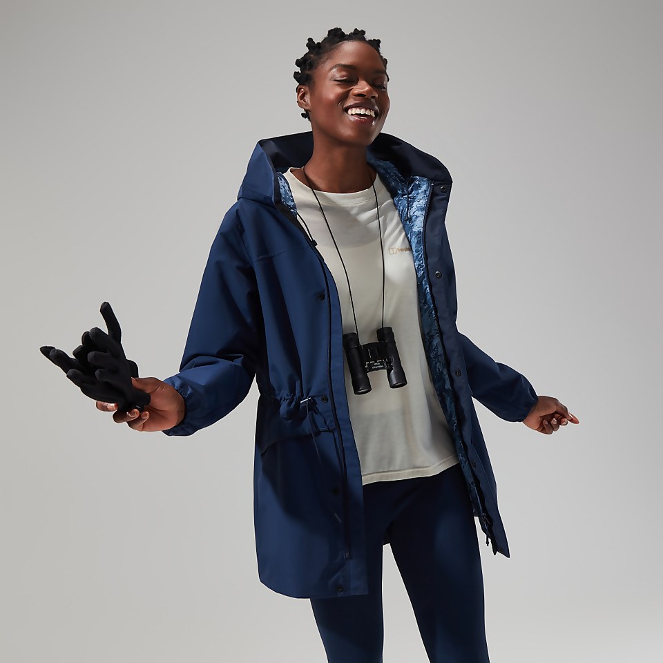 Women's Swirlhow Hooded Jacket - Dark Blue
