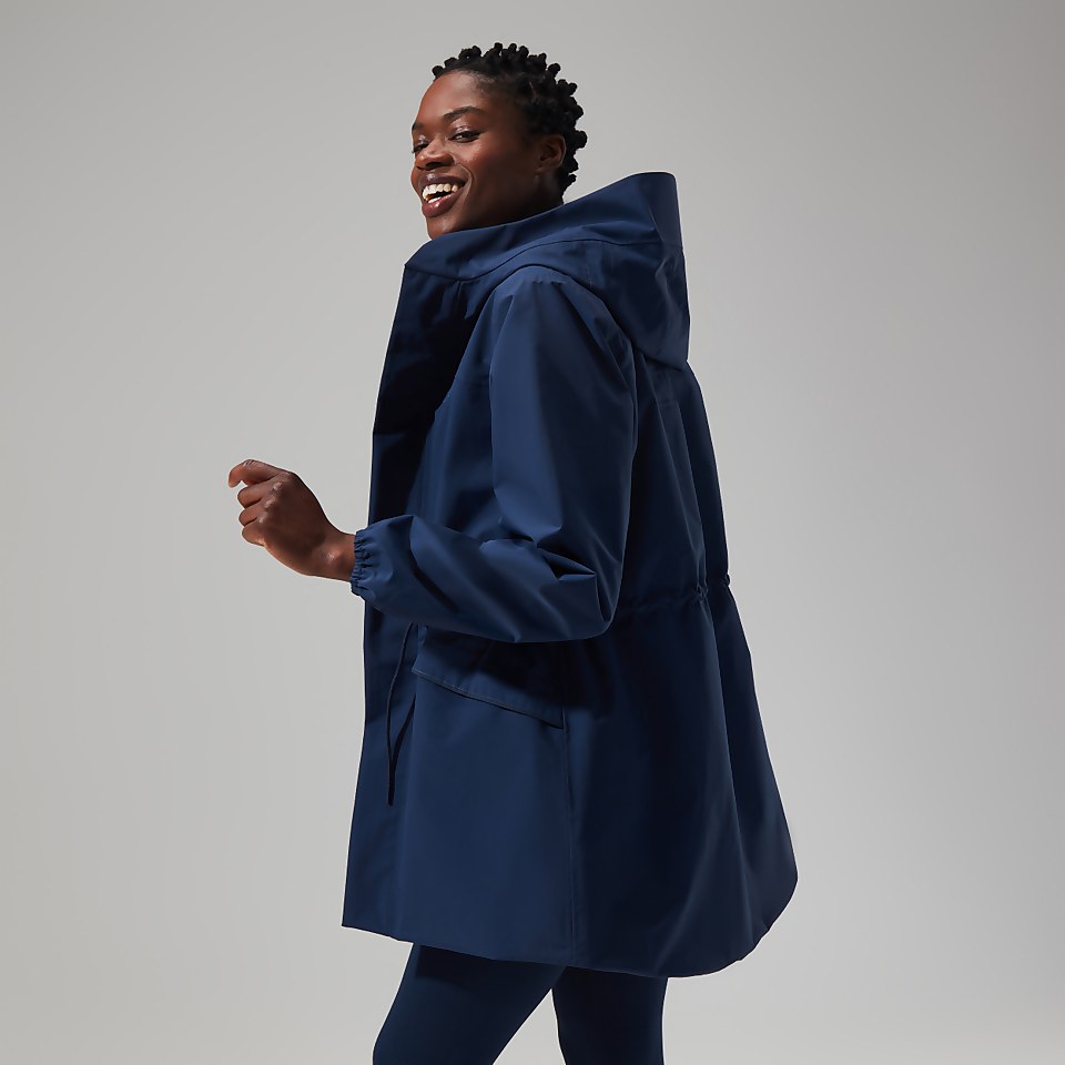 Women's Swirlhow Hooded Jacket - Dark Blue